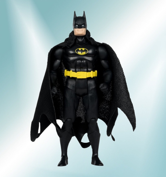 DC Super Powers Actionfiguren 3er Pack Batman, Bat-Copter & The Batwing (Gold Label) 13 cm